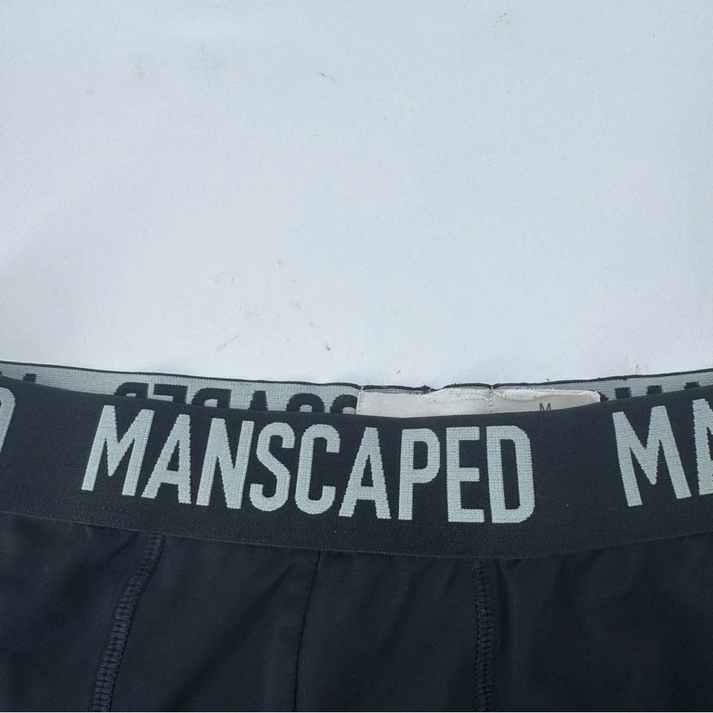 Manscaped Black Boxer Briefs for Men‎